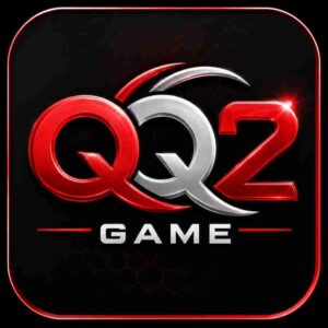 QQ2 Game online gaming platform homepage displayed on a mobile device with a modern user interface